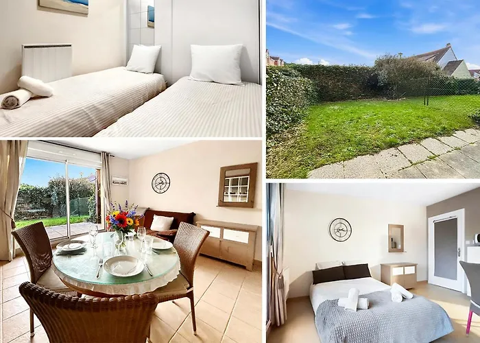 Lumineux Avec Jardin Et Parking Privé * Neufchâtel-Hardelot